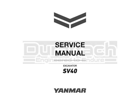 yanmar sv40 service manual